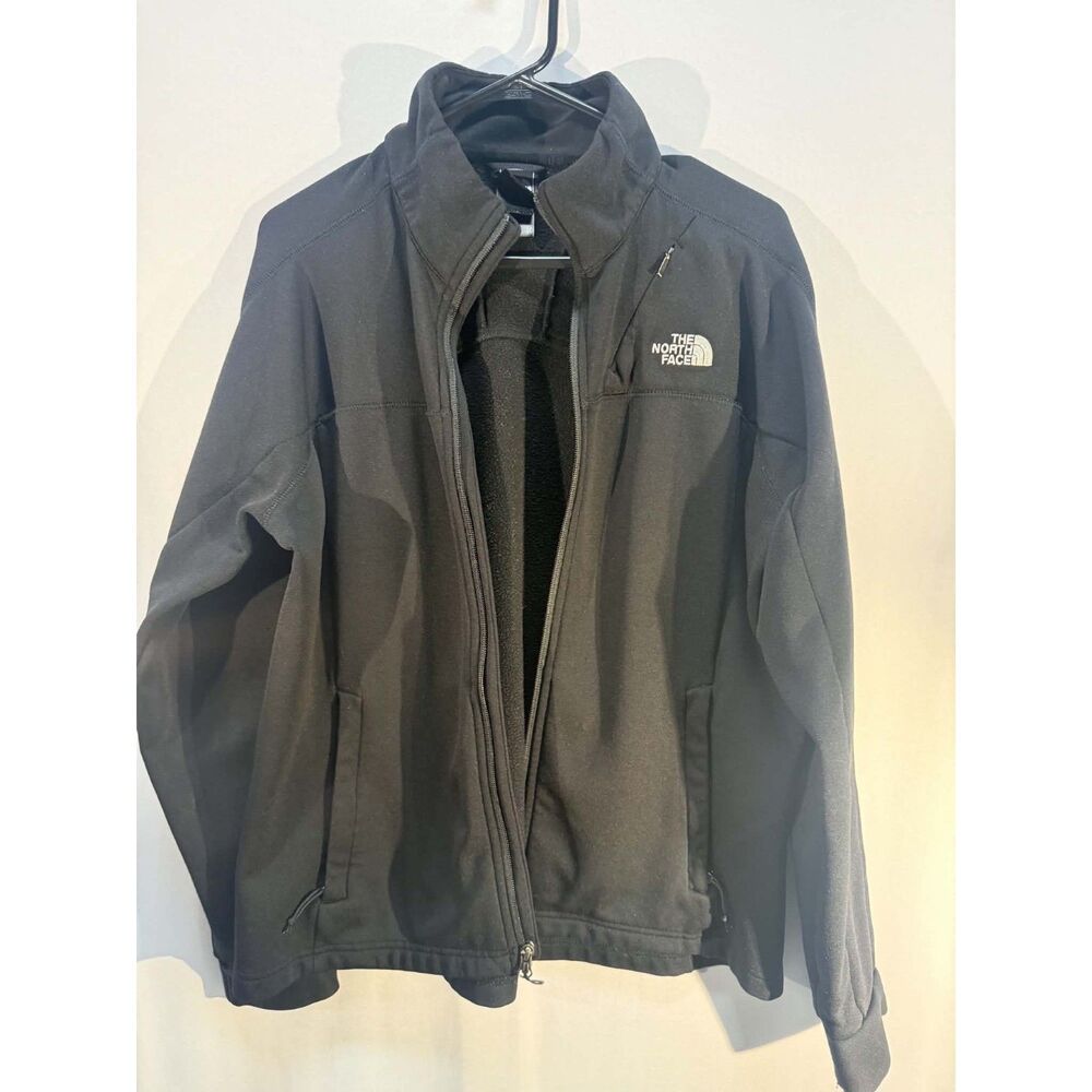 The North Face Black Full-Zip Fleece Jacket – Outdoor Lightweight Layer